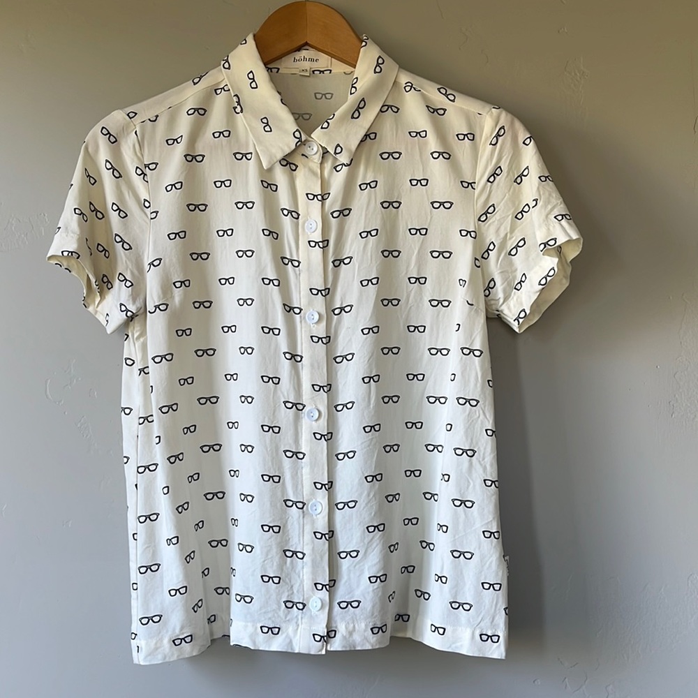 Bohme XS Short Sleeve Button Up